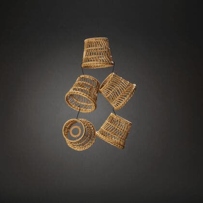 Lampenschirm, klein, 5er-Set