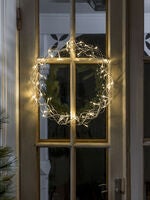 Krans 48 varmvita LED