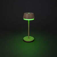 Lyon bordslampa usb Sand