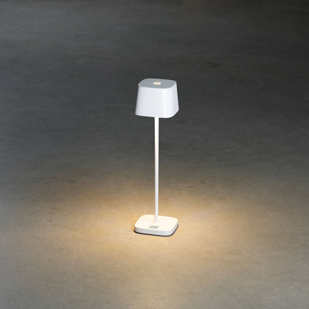 Capri mini bordslampa vit USB