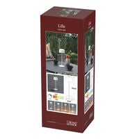 Lille bordslampa USB Vit