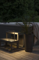 Portofino lanterna USB/sol vit