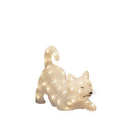 Acrylic Cat 35cm LED