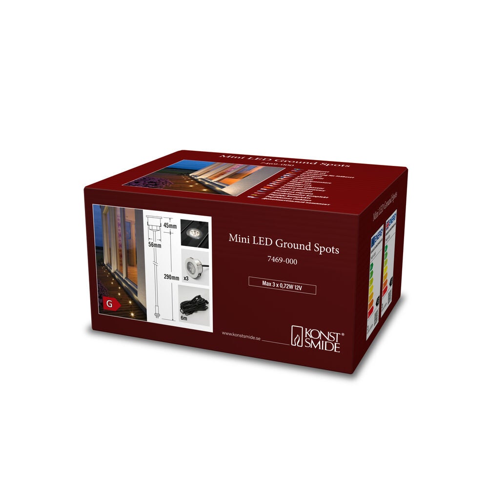 Mini LED ground spot add on