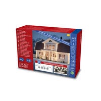 31V snöflinga 60 varmvita LED