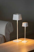 Capri table lamp USB teracotta