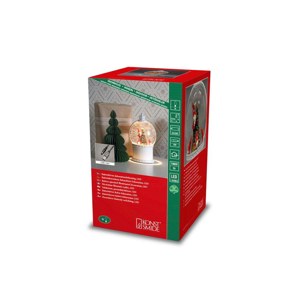 B/O Vattenfylld lykta 4 Tomtar