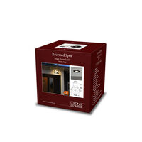 Recessed high power LED black