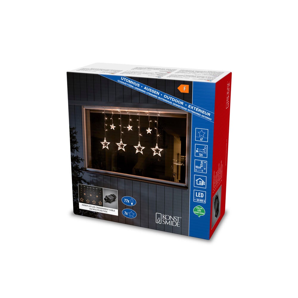 7 Star LED Curtain Outdoor