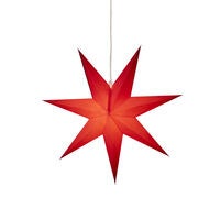 Pappersstjärna röd 60 cm