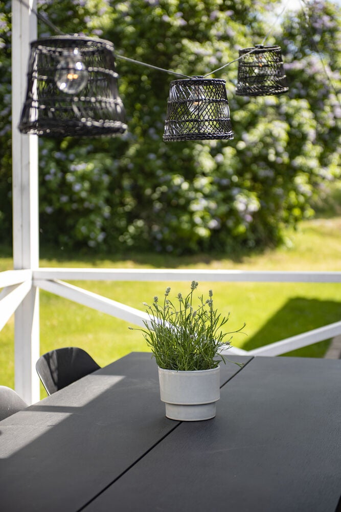 Small Lamp Shade Rattan 5pce