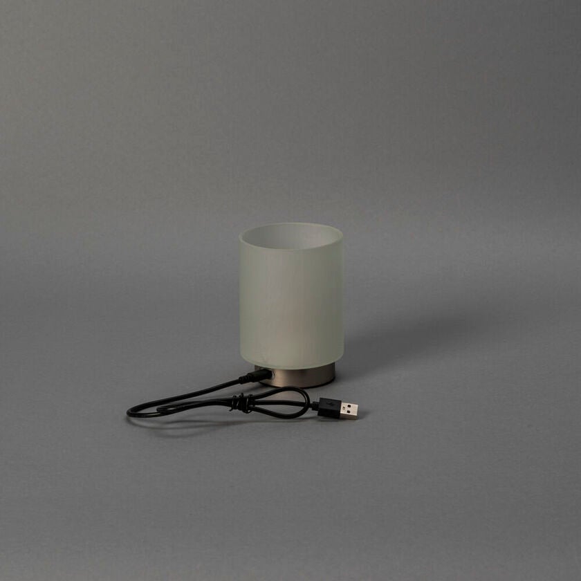 LED lantern glass battery