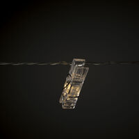 LED Lichterkette mit Clips