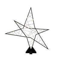 Schwarzer Stern mit Fuß