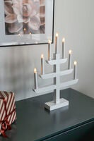 Candlestick red 7 bulbs