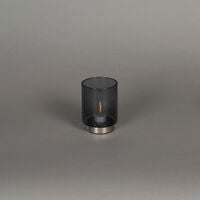 Laddbart glasljus. LED