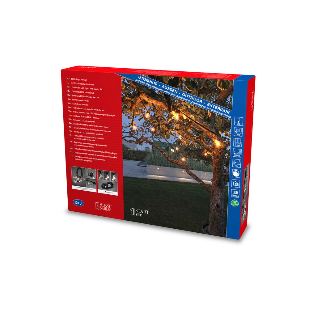 Startset E27 10 LED utbytbar