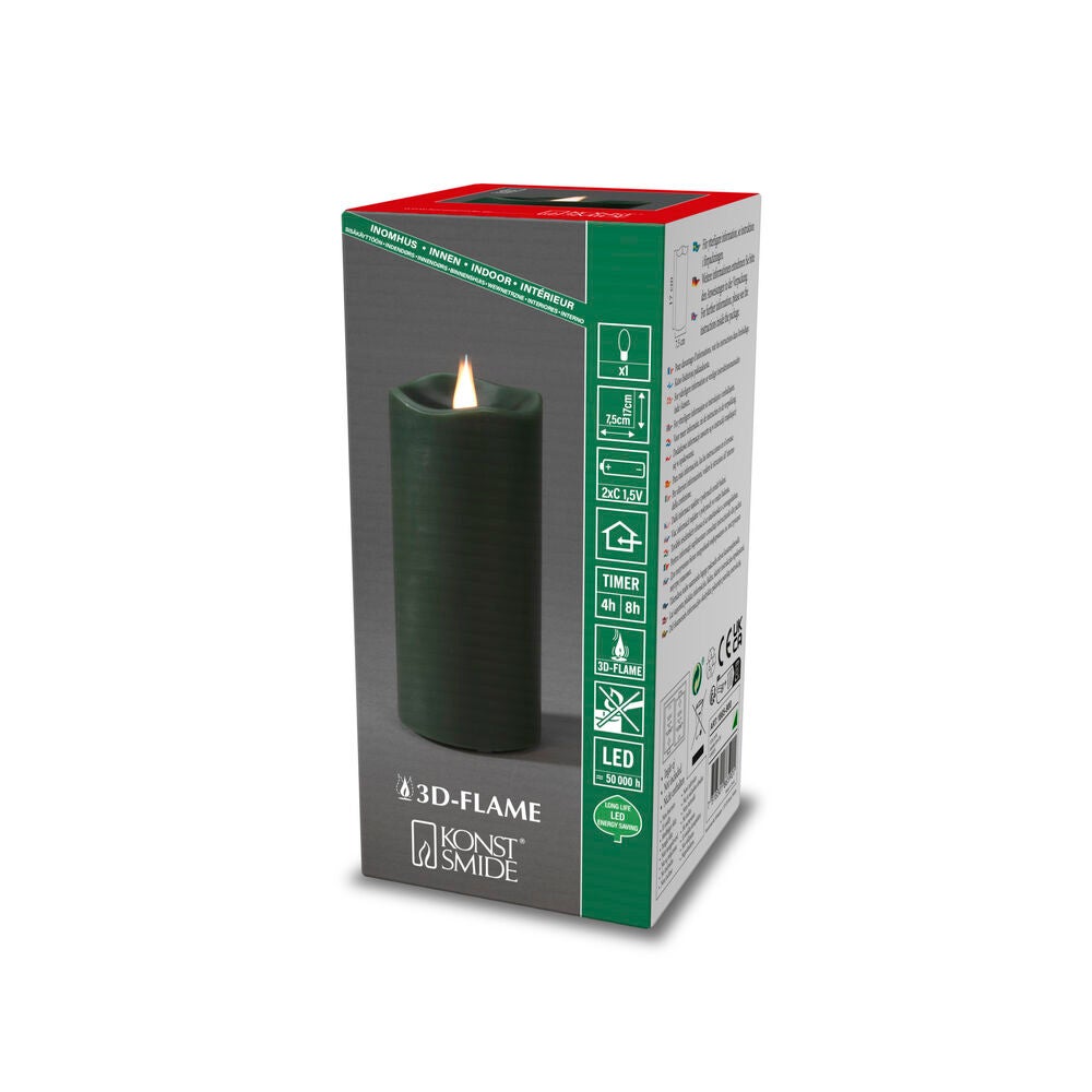 Wax Candles 7.5 x 17cm B/O