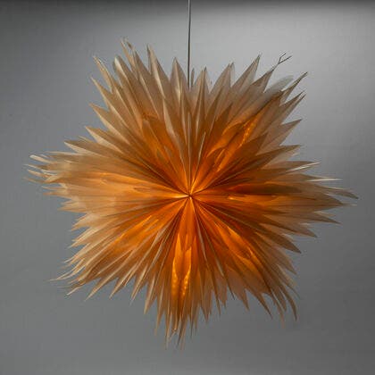 Paper star 78cm pearlescent