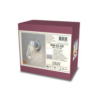 Vega wall lamp galvanized LED