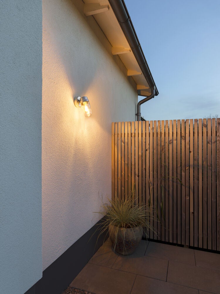 Vega wall lamp galvanized E27