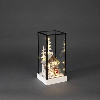B/O Glaslanterna 10 LED