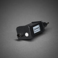 LED Metallleuchter Ring