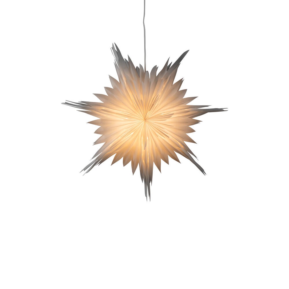 Pappersstjärna vit 60cm