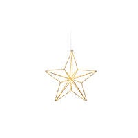 Micro LED Goldstern, 36cm, 90