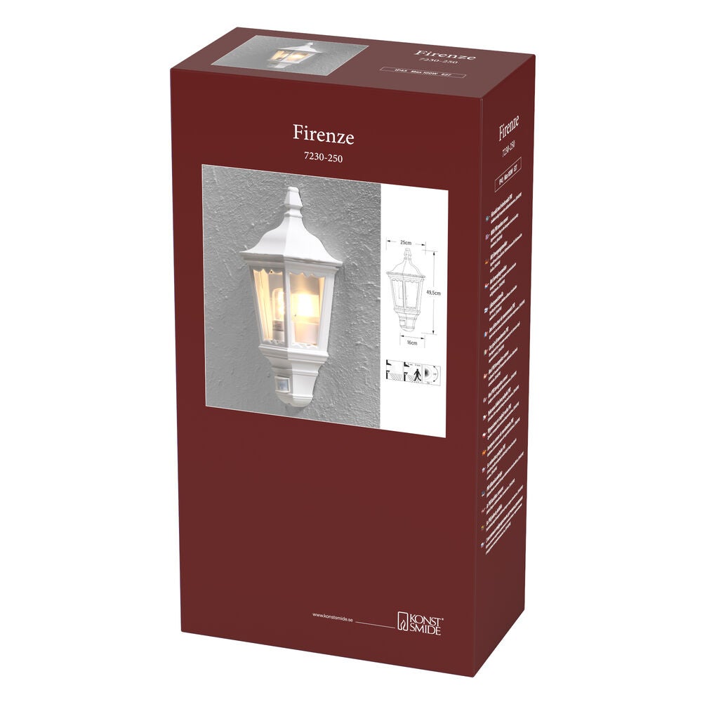 Firenze sensor light Matt Whit
