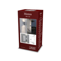 Monza vägglykta upp/ned GU10