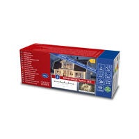 100 Amber LED String Clear