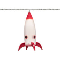 LED Dekolichterkette, Raketen