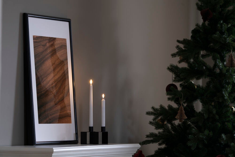 B/O Plastik-LED-Kerze Sets