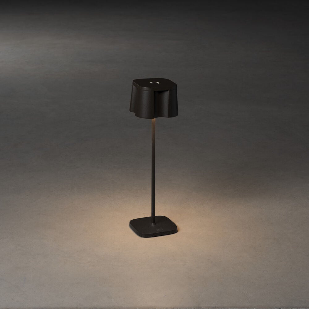 Nice bordslampa svart USB
