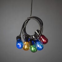 20 Clear Oval Bulb Set LED