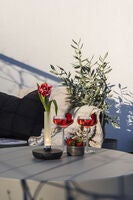 Biarritz bordslampa silver USB