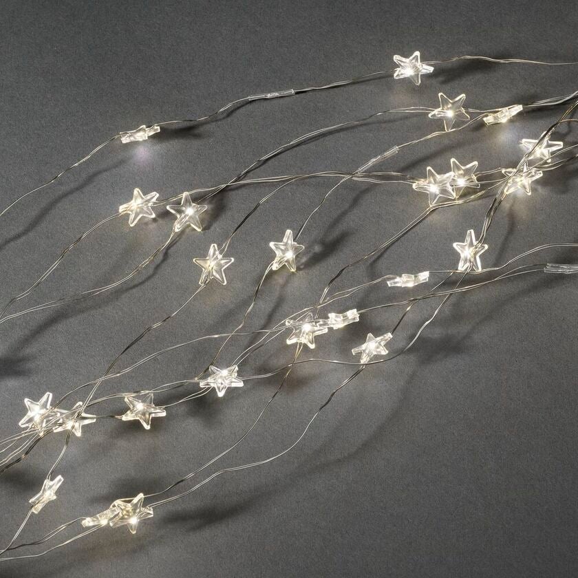 LED Sternenlametta 24 Straenge