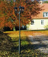 Virgo 3-arm lykta ex stolpe