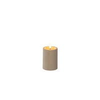 LED candle Beige 10cm 2xAA
