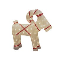 Julbock akryl 48cm 96 Led