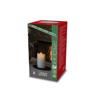 Wax Candle LED 9.6x 18.2cm B/O
