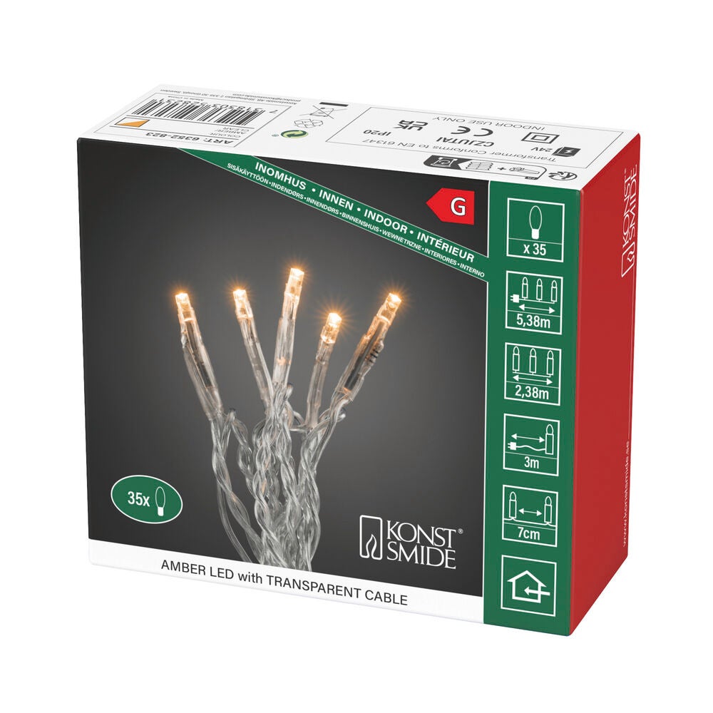 Micro LED Lichterkette, versch