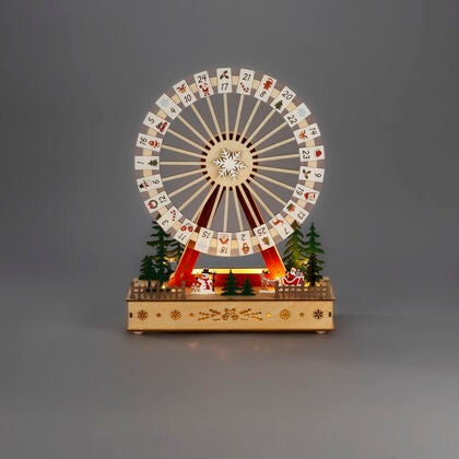 Xmas Kalender LED, B/O & Usb