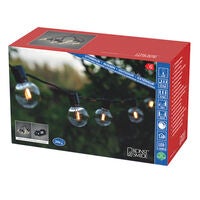 LED Biergartenkette, runde 