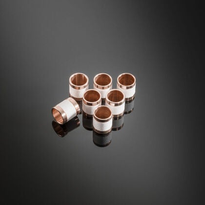 Dekorationshylsor koppar