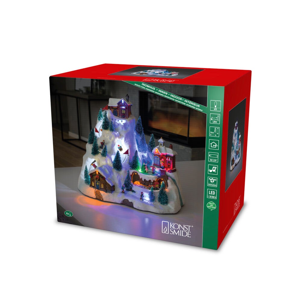 Mekanisk juldekoration LED