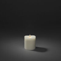Vaxljus 7,6x11,4cm LED
