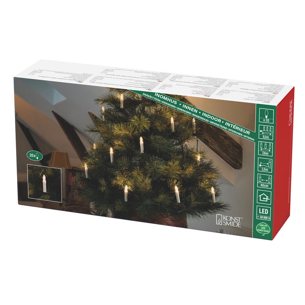 Candle Light,20 LED, indoor