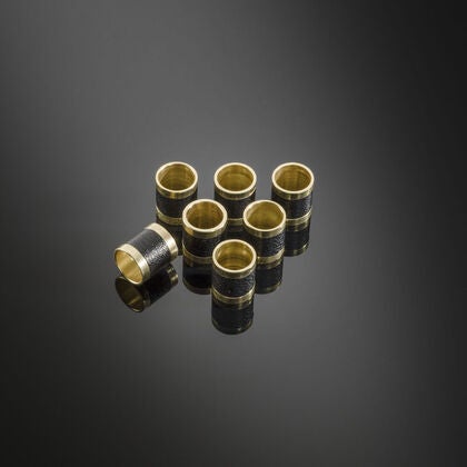 Dekorationshylsor mässing